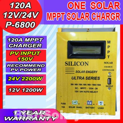 MPPT SOLAR CONTROLLER with USB 30A TO 120A